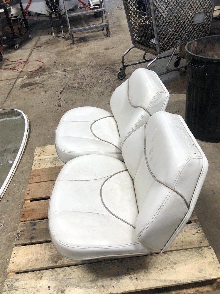 boat captains chairs seats white