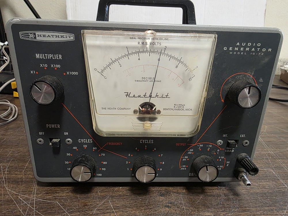 Heathkit IG-72 Audio Signal Generator