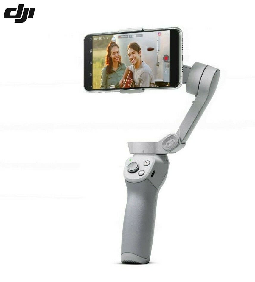 DJI OM 4 - Handheld 3-Axis Smartphone Gimbal Stabilizer with Grip, Tripod