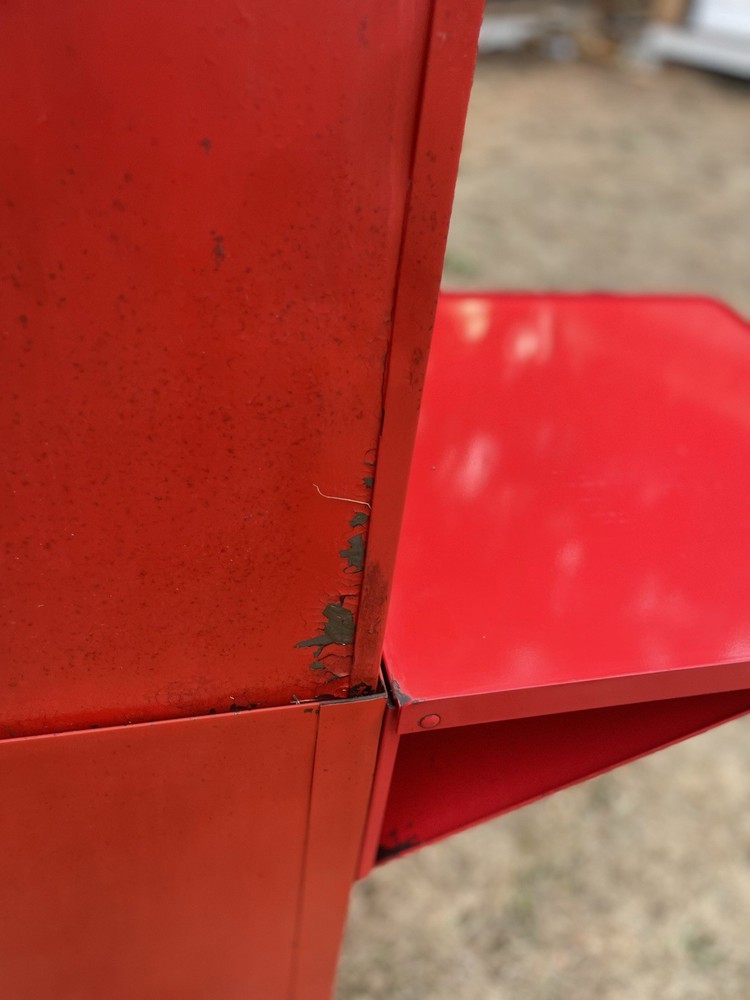 Rare Red Mac Tools MB510 16-Drawer Tool Chest.