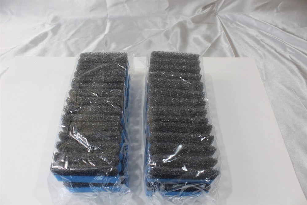 Multi Purpose Sponge Scrubbers 12 Count Dual Sided Sponge and Scrubber
