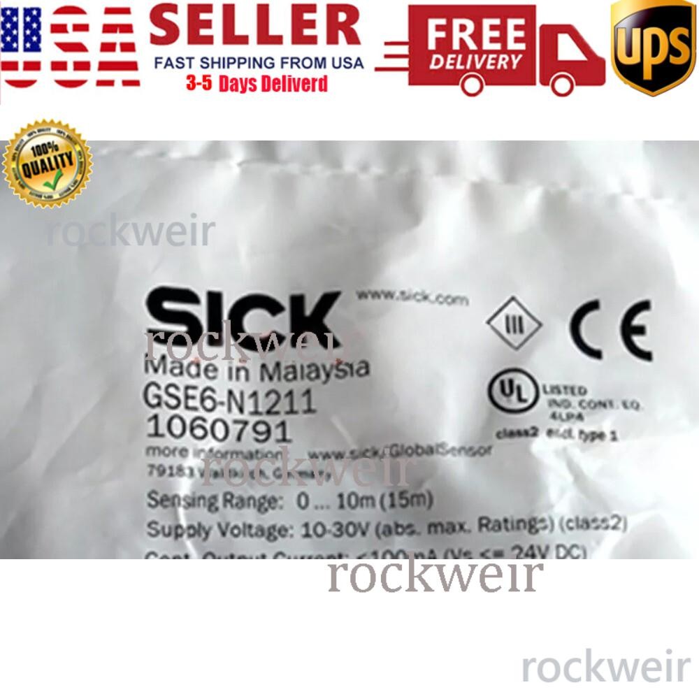 New Sick GSE6-N1211 1060791 GSE6N1211 Photoelectric Sensor