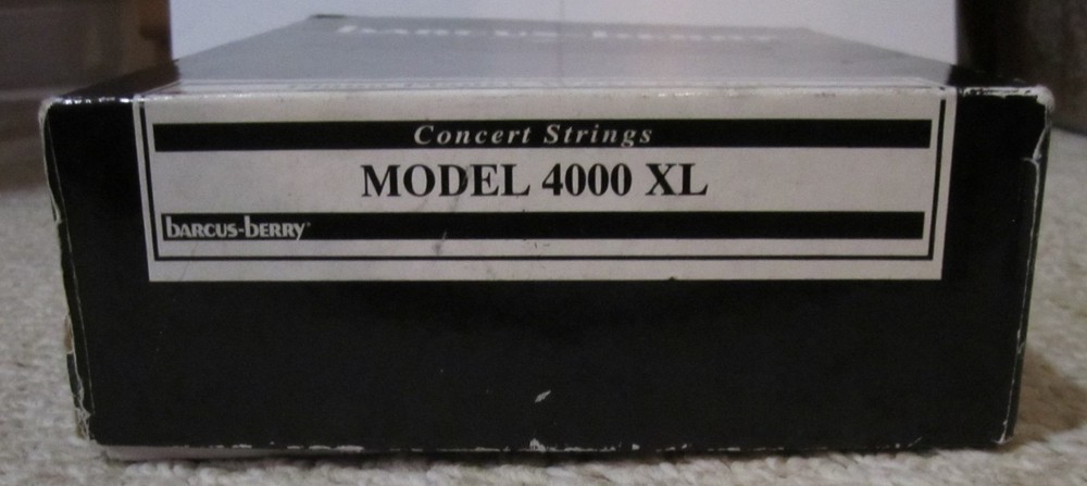 Barcus Berry Model 4000XL