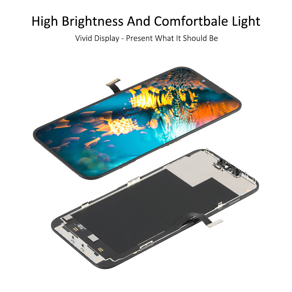 Soft OLED for iPhone 13 Pro Max 6.7 LCD Display Touch Screen Digitizer Frame USA