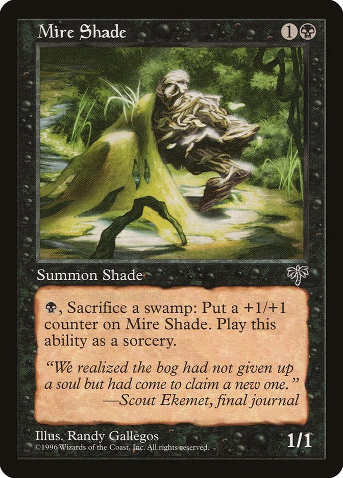 Mire Shade Mirage N/A MTG MP