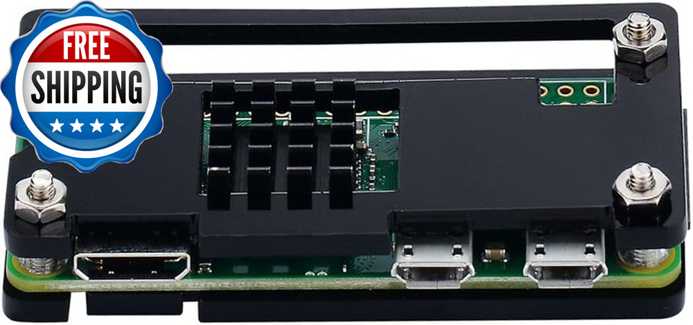 Raspberry Pi Zero 2 Case Raspberry Pi Zero Case Kit with Pi Zero Heatsink...