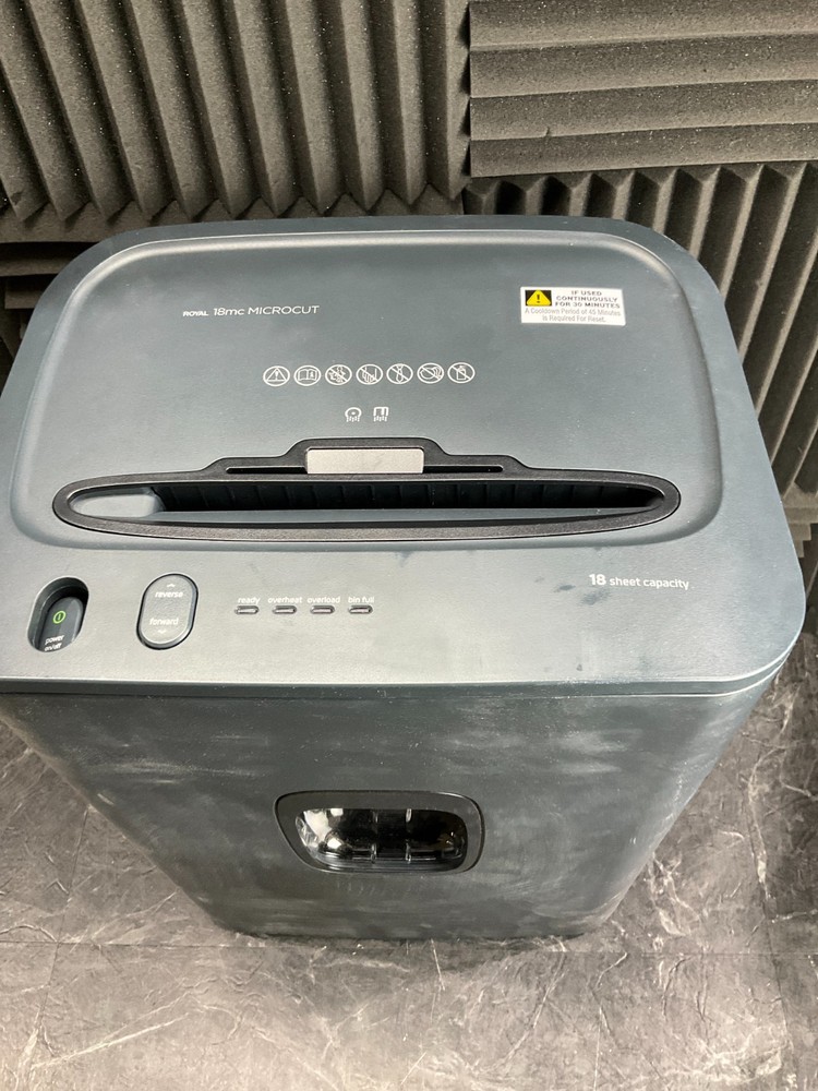 Royal Microcut Shredder Pro Series 18MC-REF ✨❤️✨✨❤️✨ Open Box ✨