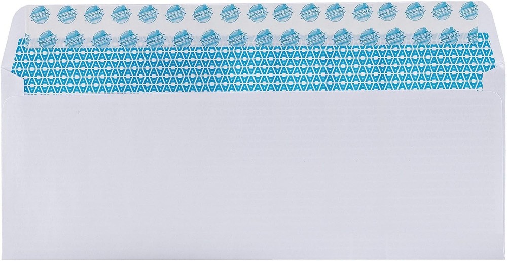 Security Tinted Self-Seal Envelopes, 40 Count for Sensitive Letters