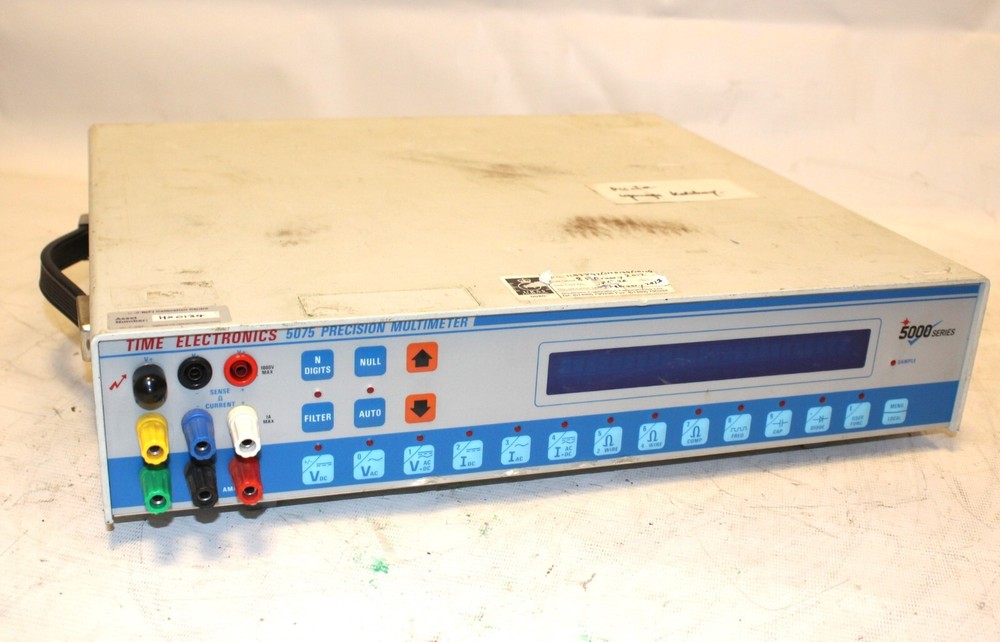 TIME ELECTRONICS 5075 7.5 digit precision multimeter