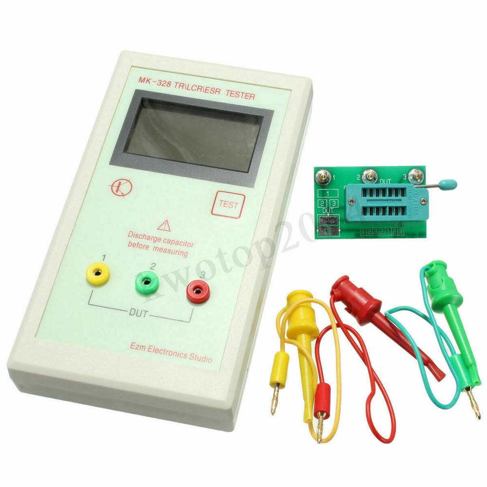 Portable MK328LCD Backlight Transistor Tester Diode Inductance Capacitance Meter