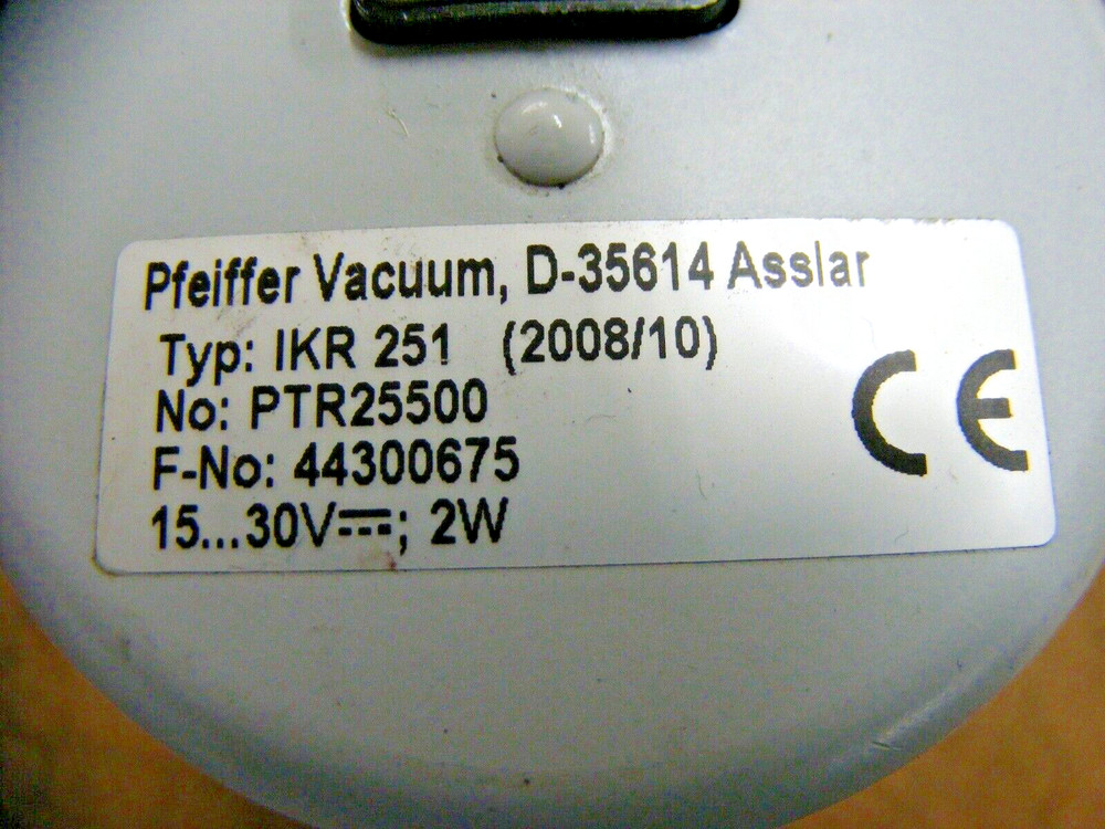 Pfeiffer Vacuum PTR25500 Compact Cold Cathode Gauge (u)