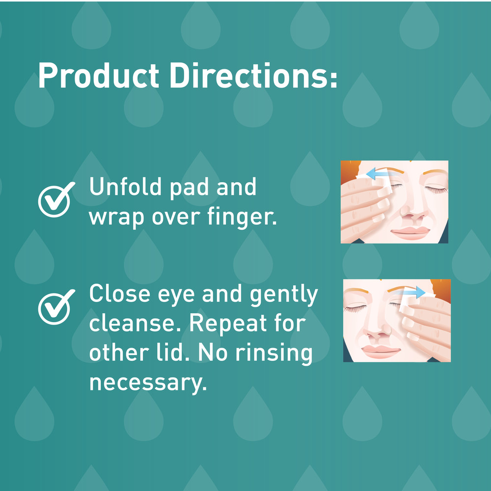 OCuSOFT Lid Scrub Allergy Eyelid Cleanser 30CT