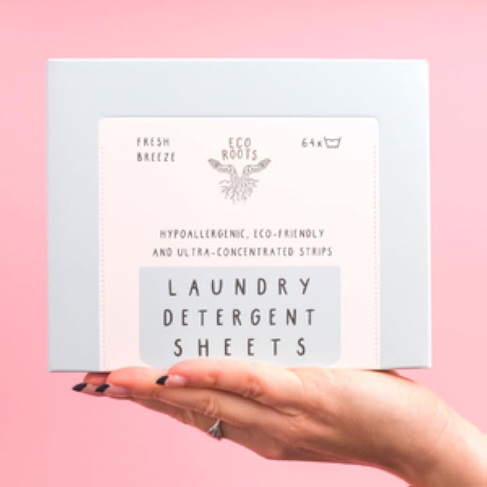 Laundry Deternt Sheets 64 loads | ECO FRIENDLY Unscented