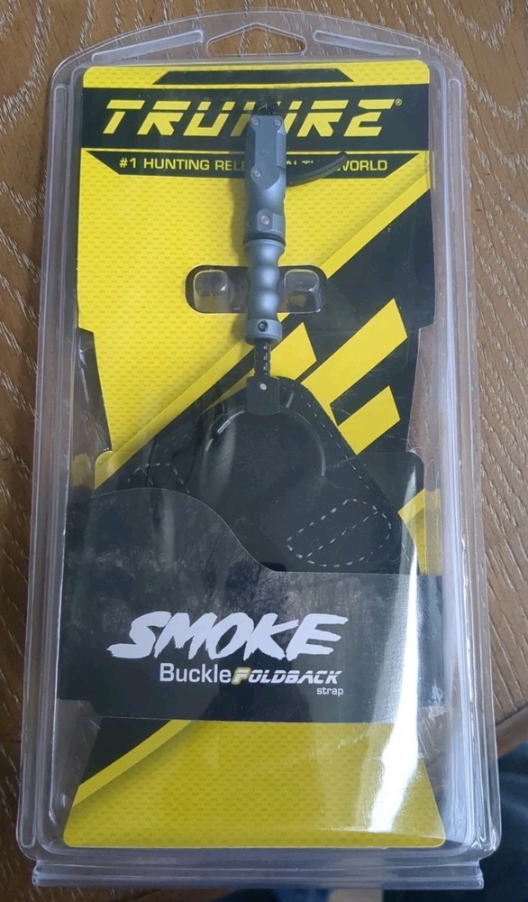 Tru-Fire Smoke Buckle Foldback Compound Bow Release Aid - Black (SMBF)
