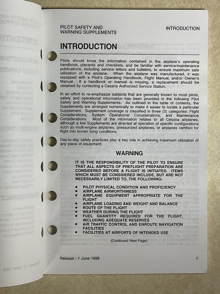 Cessna Pilot Safety-Commercial Pilot Flight Instructor Practical Test Standards
