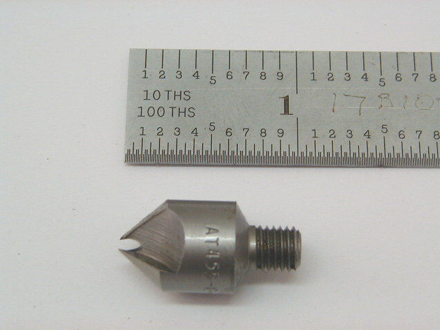 (2) Aircraft Tools Inc. 1/4-28 Threaded Countersink AT455-E-2-82 Degree ~ Unused