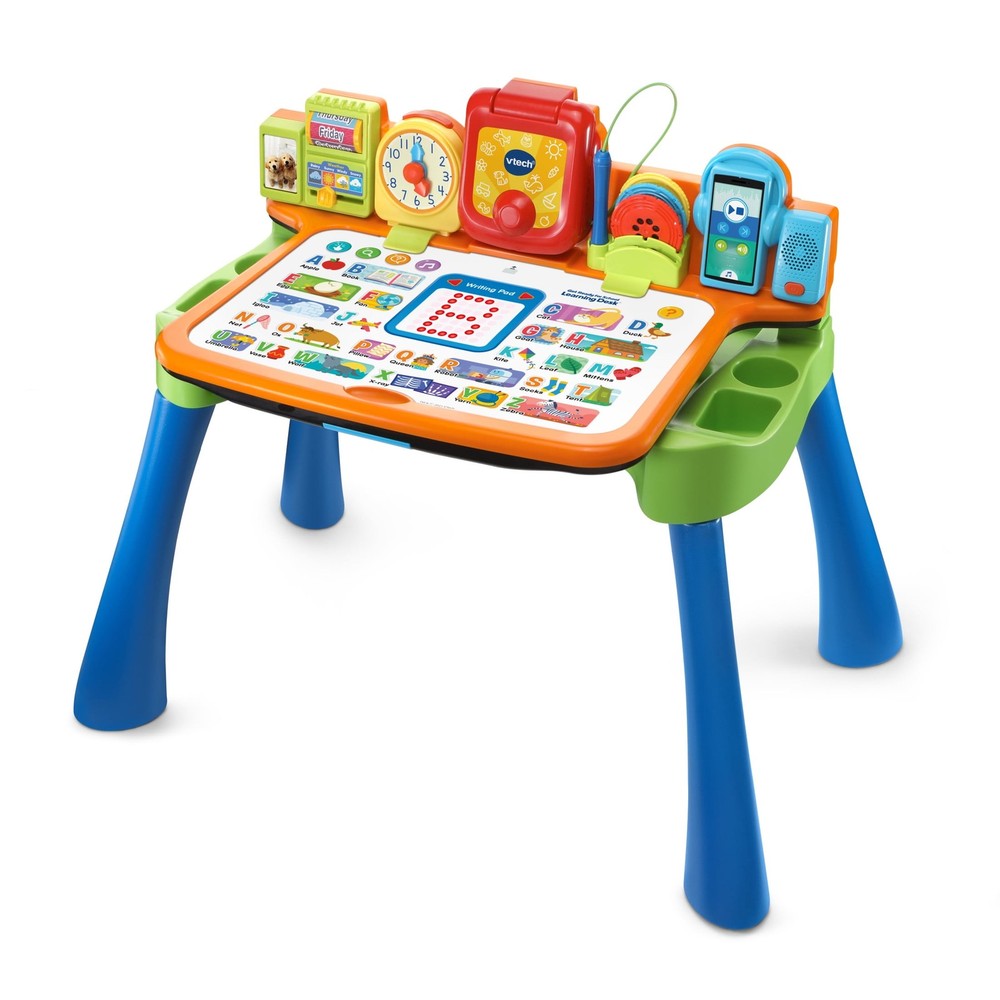 VTech Get Ready for School Learning Desk, Multicolor, 22" Tall, Infant