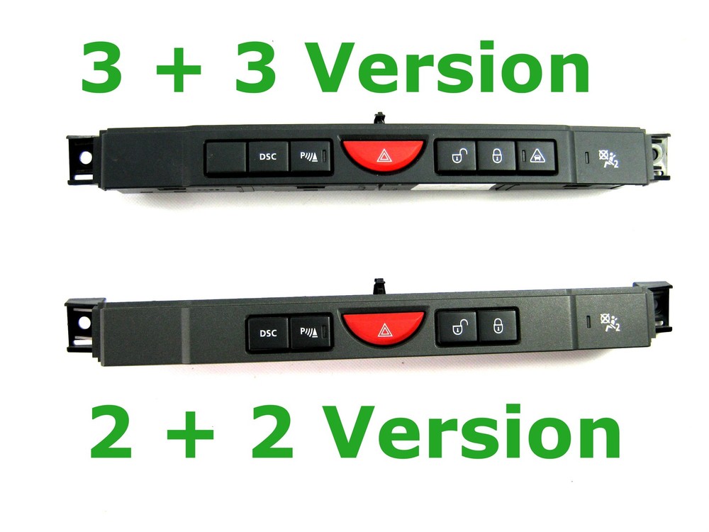 Hazard Warning Switch Panel with TPMS for Land Rover Discovery 3 Interior Dash