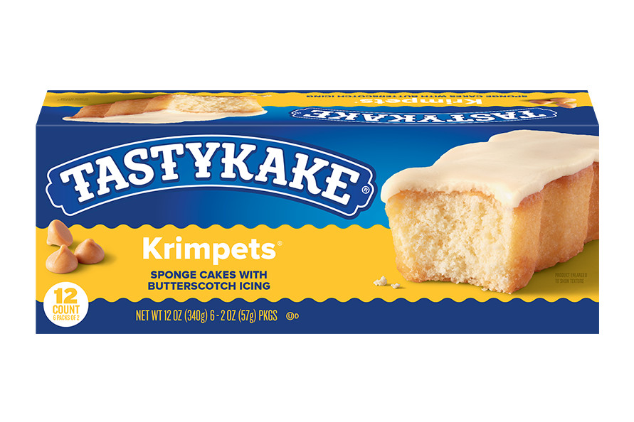 Tastykake Butterscotch Krimpets 3 Boxes