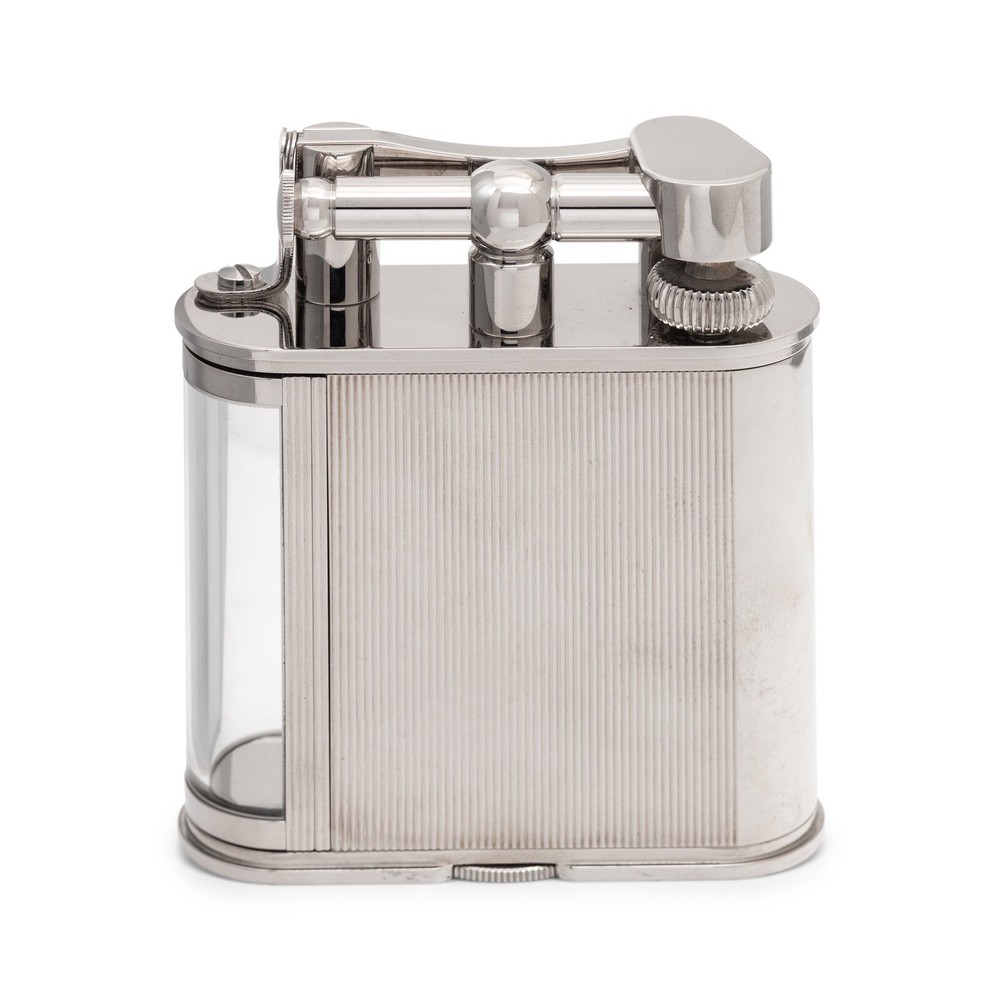 Vintage Dunhill Lighter With Clock