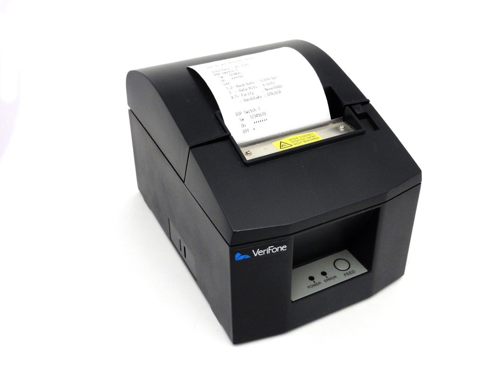 New VeriFone P540 Ruby CPU4 CPU5 Sapphire Thermal Receipt Printer 55556-01-R