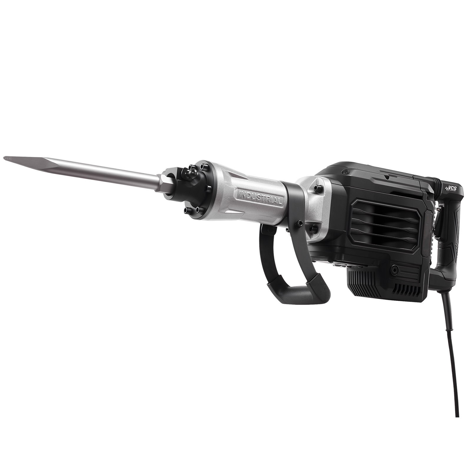 Uimoso Electric Demolition Jack Hammer Concrete Breaker 3000W 1700 BPM Chisel