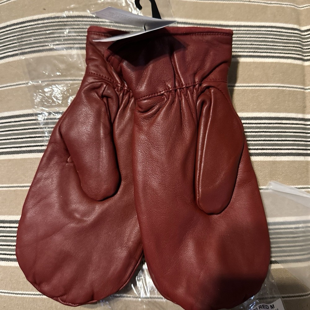 Pratt And Hart Leather Mittons