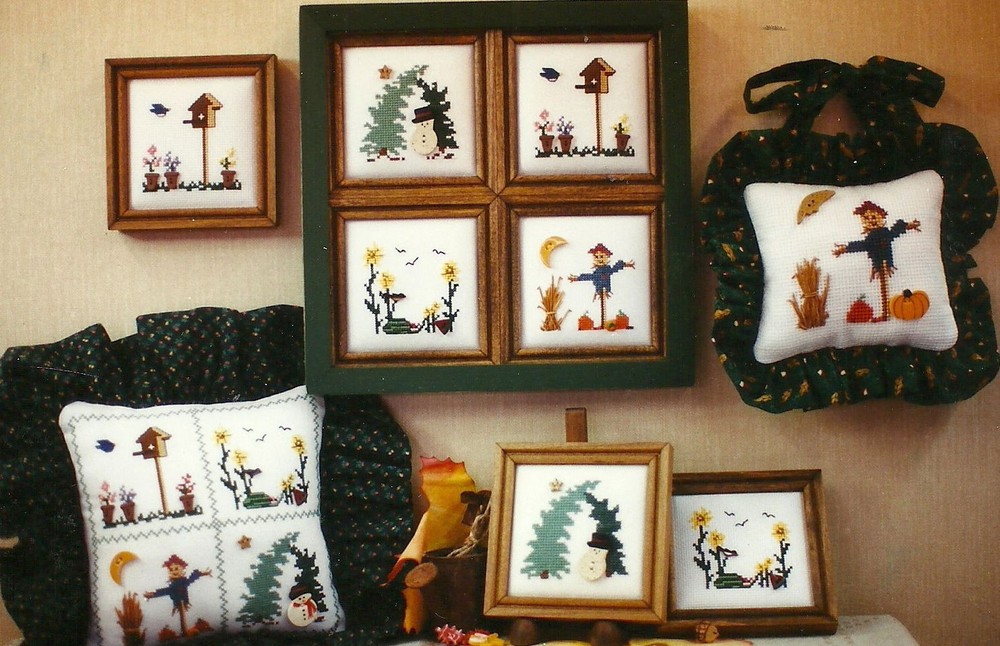 The Stitchworks "Buttoned Seasons" Pattern Leaflet