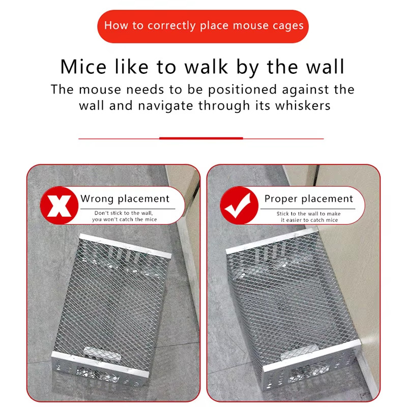 High Efficiency Mousetrap Automatic Continuous Cycle Mouse Trap Home Garden Rat