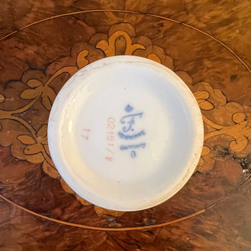 Furstenberg Pink Rose Small Vase