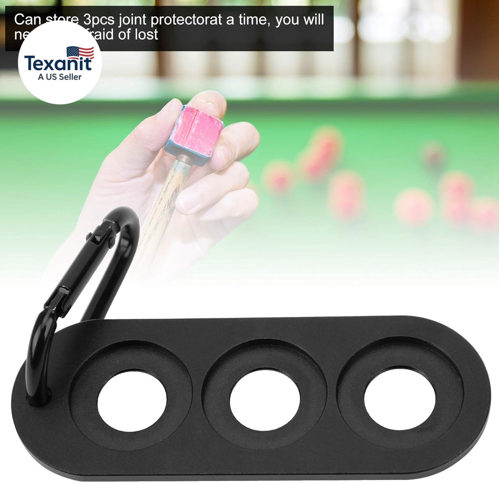 Cue Joint Protector Clip, Pool Stick Joint Protector Holder Avoid Cover to the G