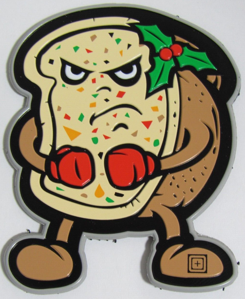 5.11 Tactical Christmas Fruitcake Rubber Patch!