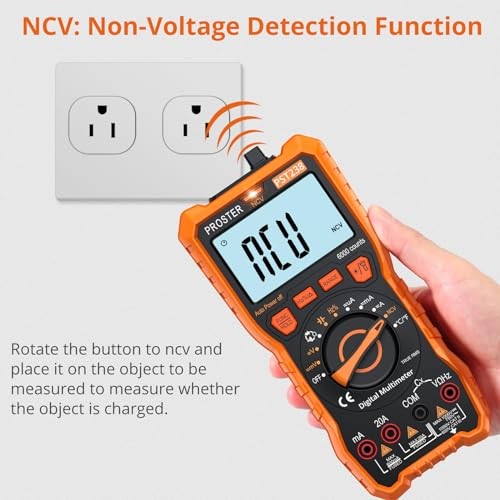 Digital Multimeter 6000 Count - TRMS Voltmeter Multimetro Updated 6000 Count