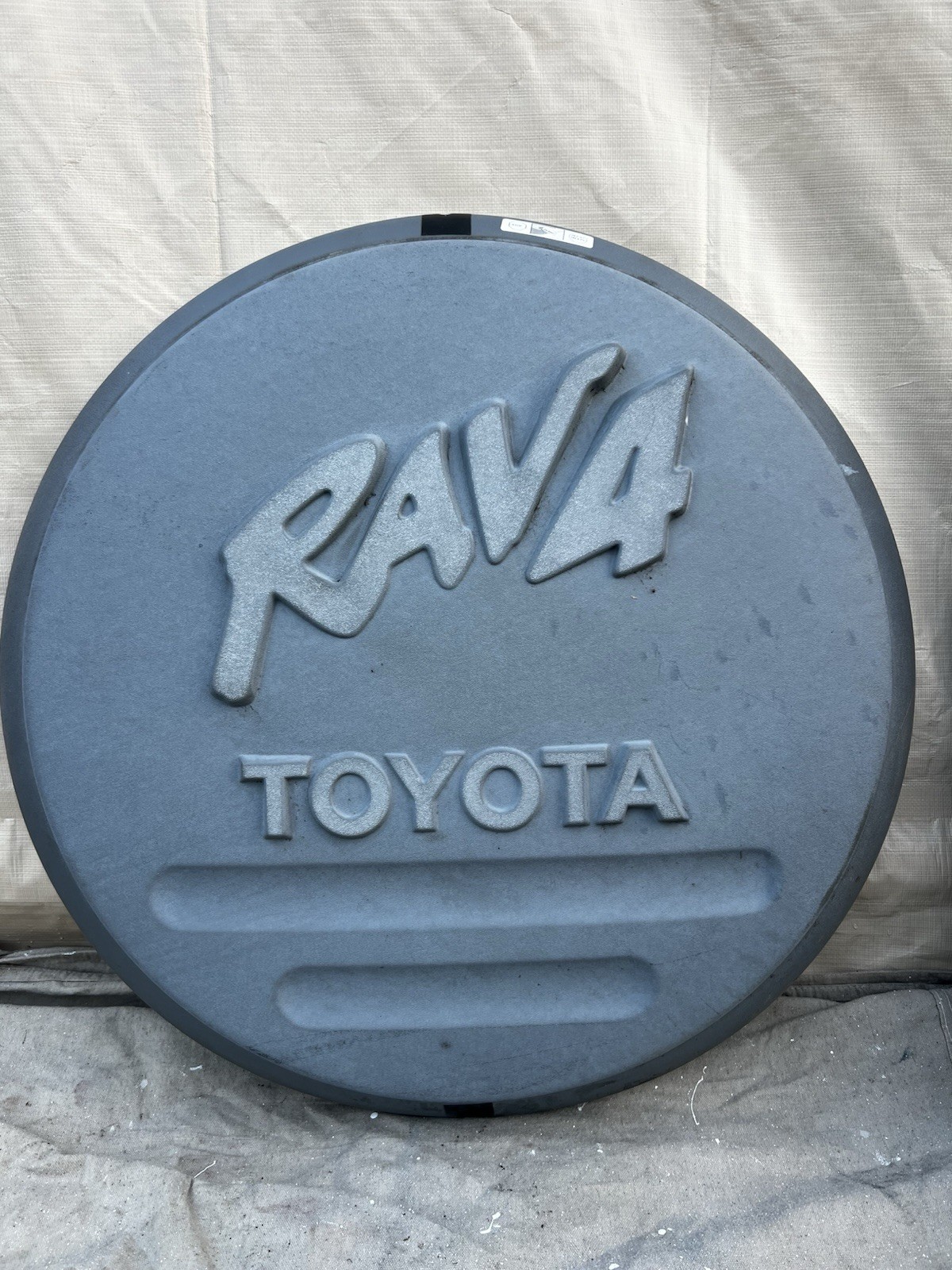 96-00 OEM Toyota RAV4 Spare Tire Tailgate Cover Shell Hard GENUINE ACCESSORY