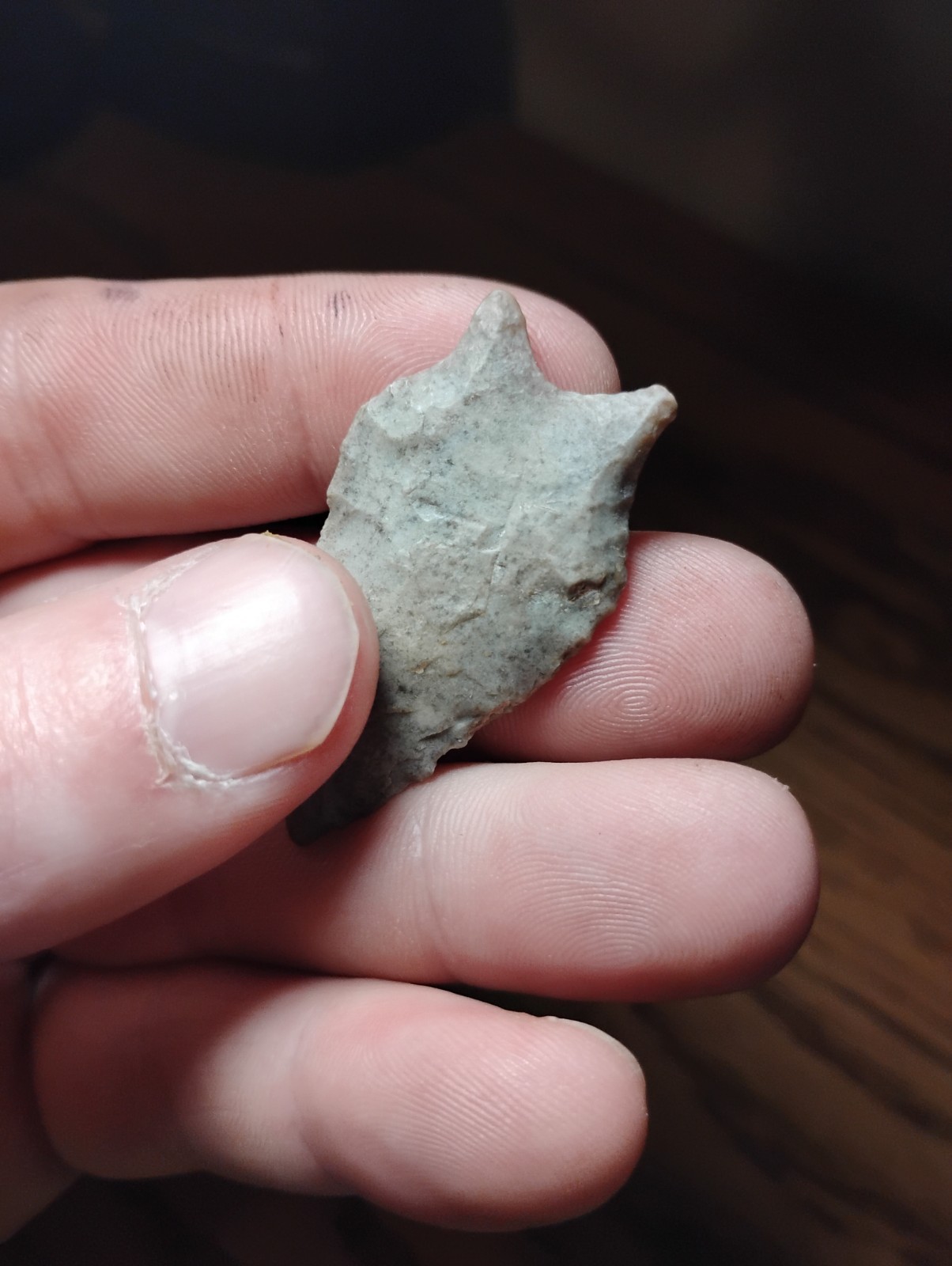 Killer Ohio Paleo Point Ground Base Wafer Thin Authentic!!