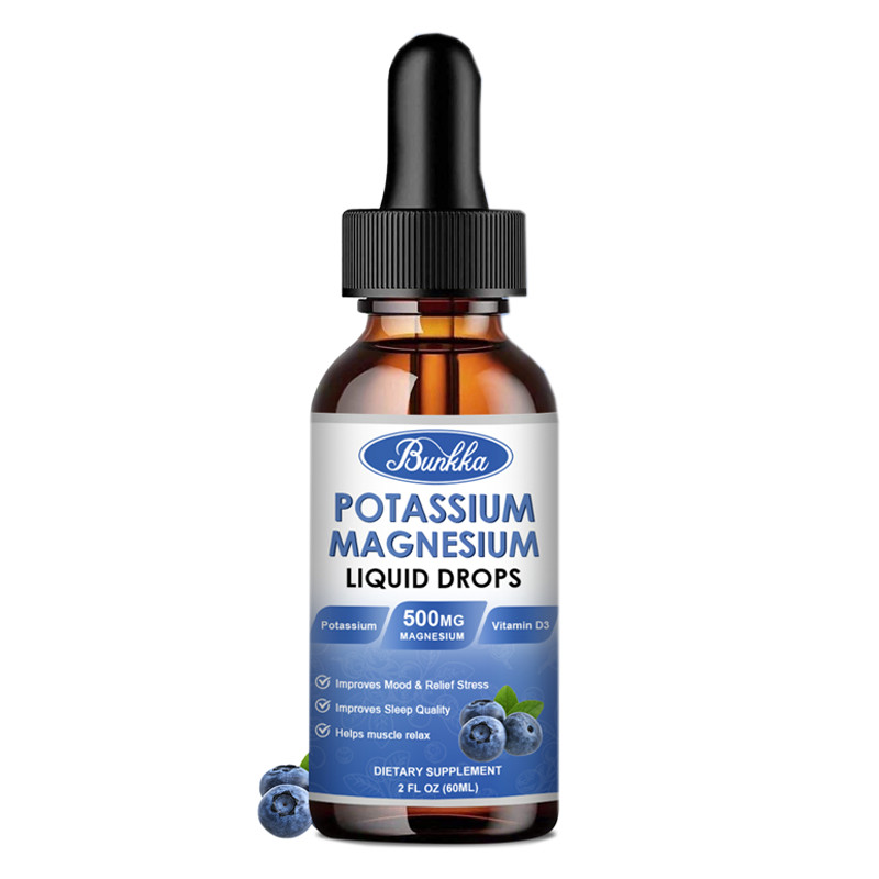 Potassium Magnesium Supplement Liquid - High Absorption Calm Magnesium Complex
