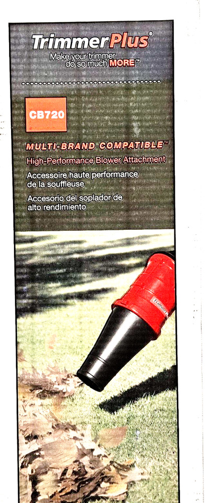 Trimmer Plus CB720 Universal High Performance Blower Attachment New