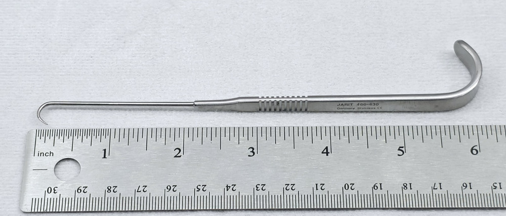 Jarit 460-430 Tracheotomy 6" Hook