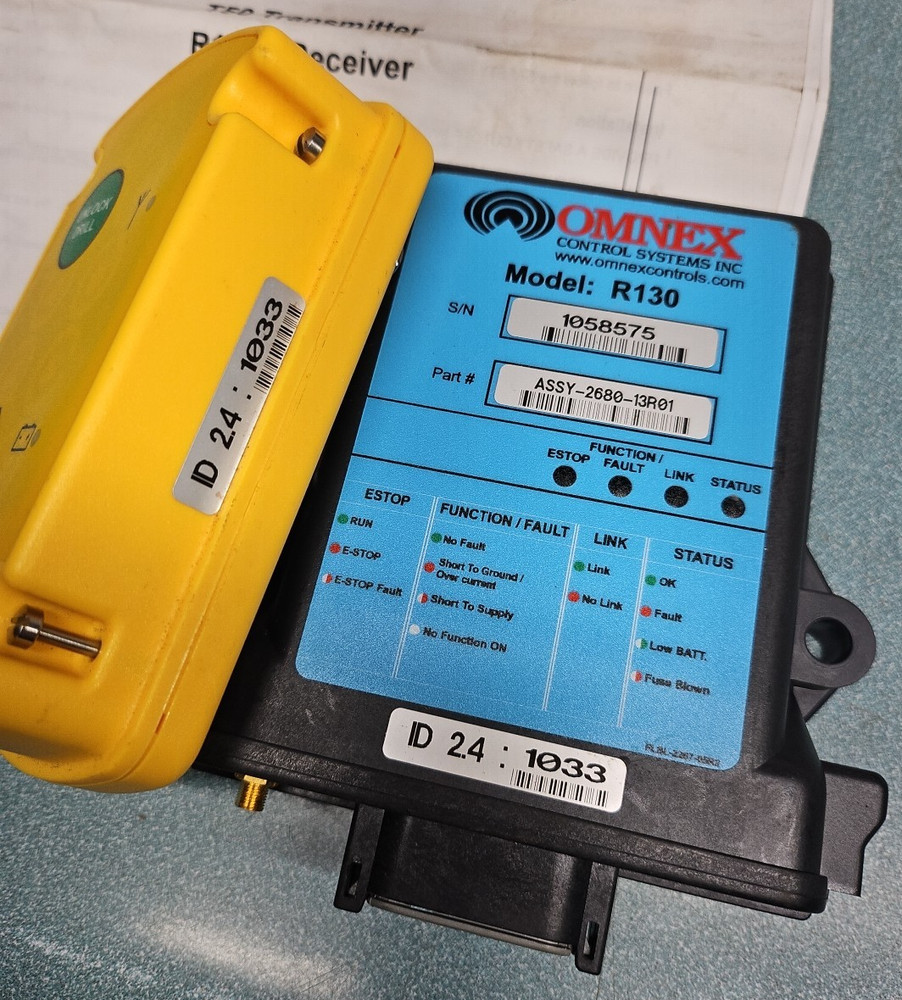 OMNEX T50 / R130E WIRELESS CONTROL SYSTEM