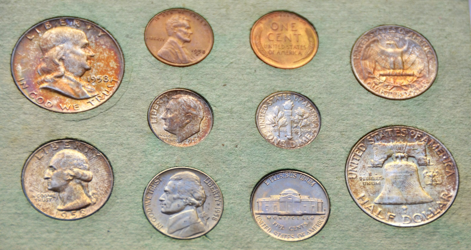 1958 Philadelphia & Denver Double Mint Sets