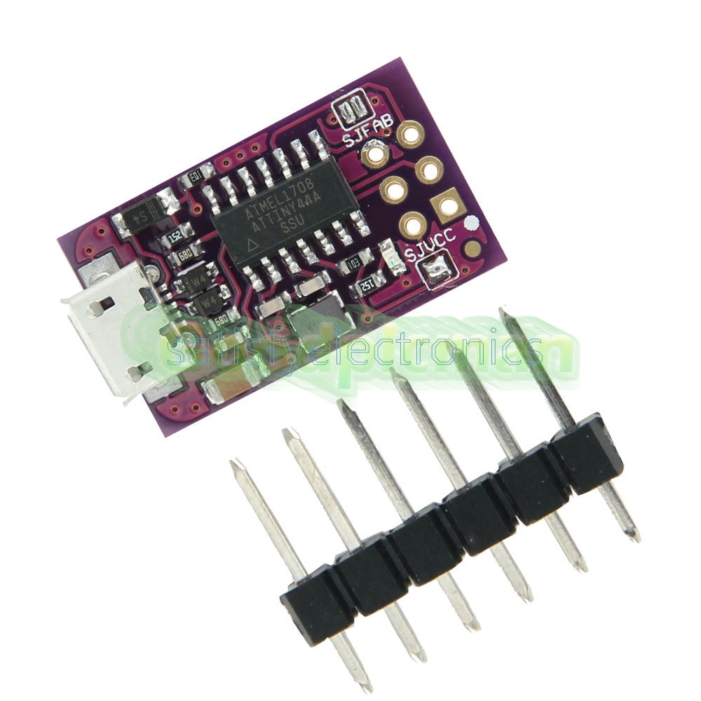 5V Micro USB Tiny AVR ISP ATtiny44 USBTinyISP Programmer For Arduino Bootloader