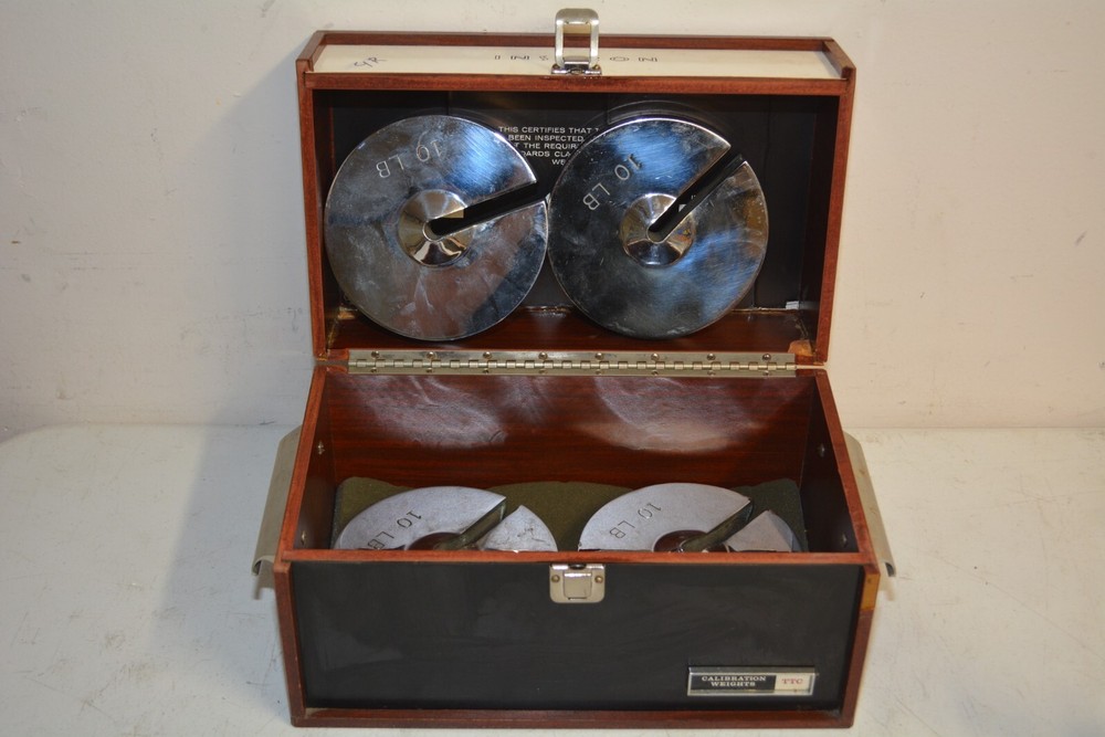 ^ Instron Calibration Weights TTC 4 X 10Lbs Weights #W5604