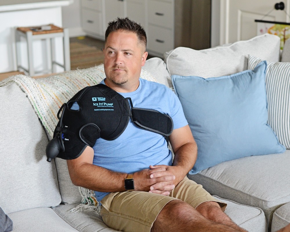 Battle Creek Ice It! Pump Cold & Compression Therapy Wrap