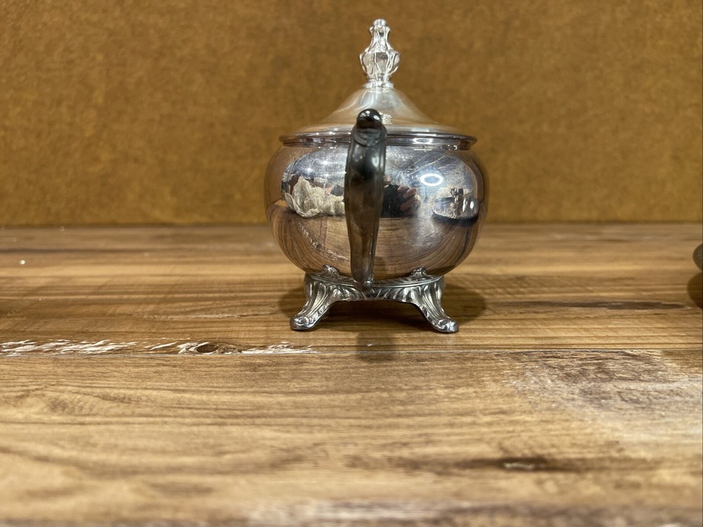 Vintage Silverplate 4 Piece Coffee Tea Serving Set International Silver Co.