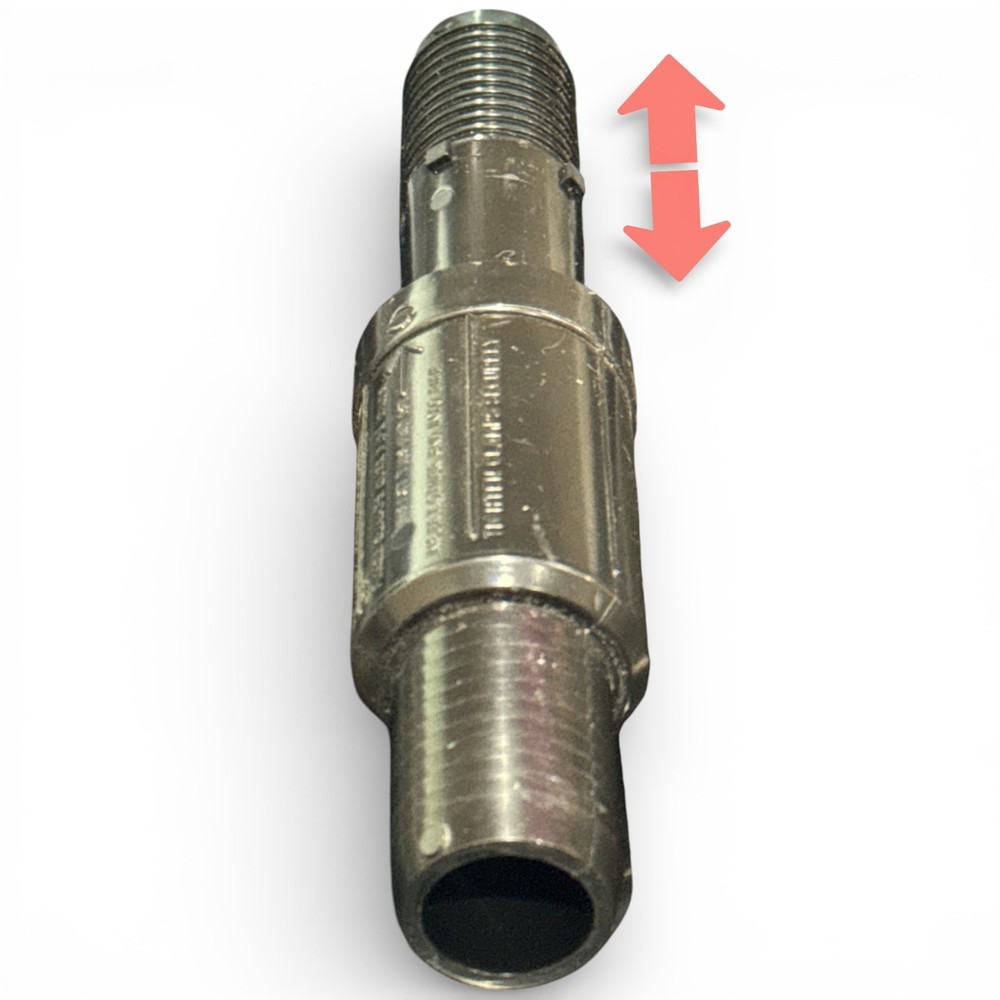 Rainmaid PSC-10 1" Poly-Stretch Coupling Poly Pipe Irrigation Repair Fitting