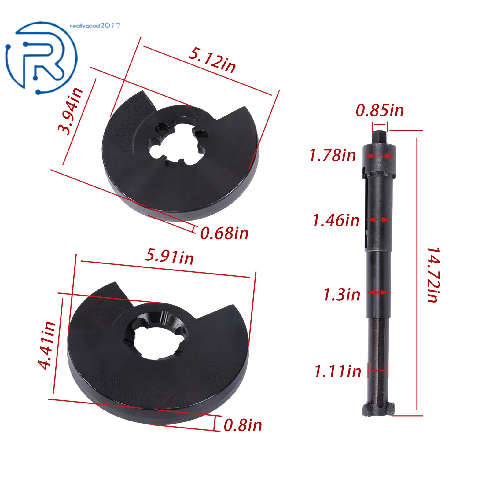 For Mercedes Benz Coil Spring Compressor Telescopic Repair Tool Kit