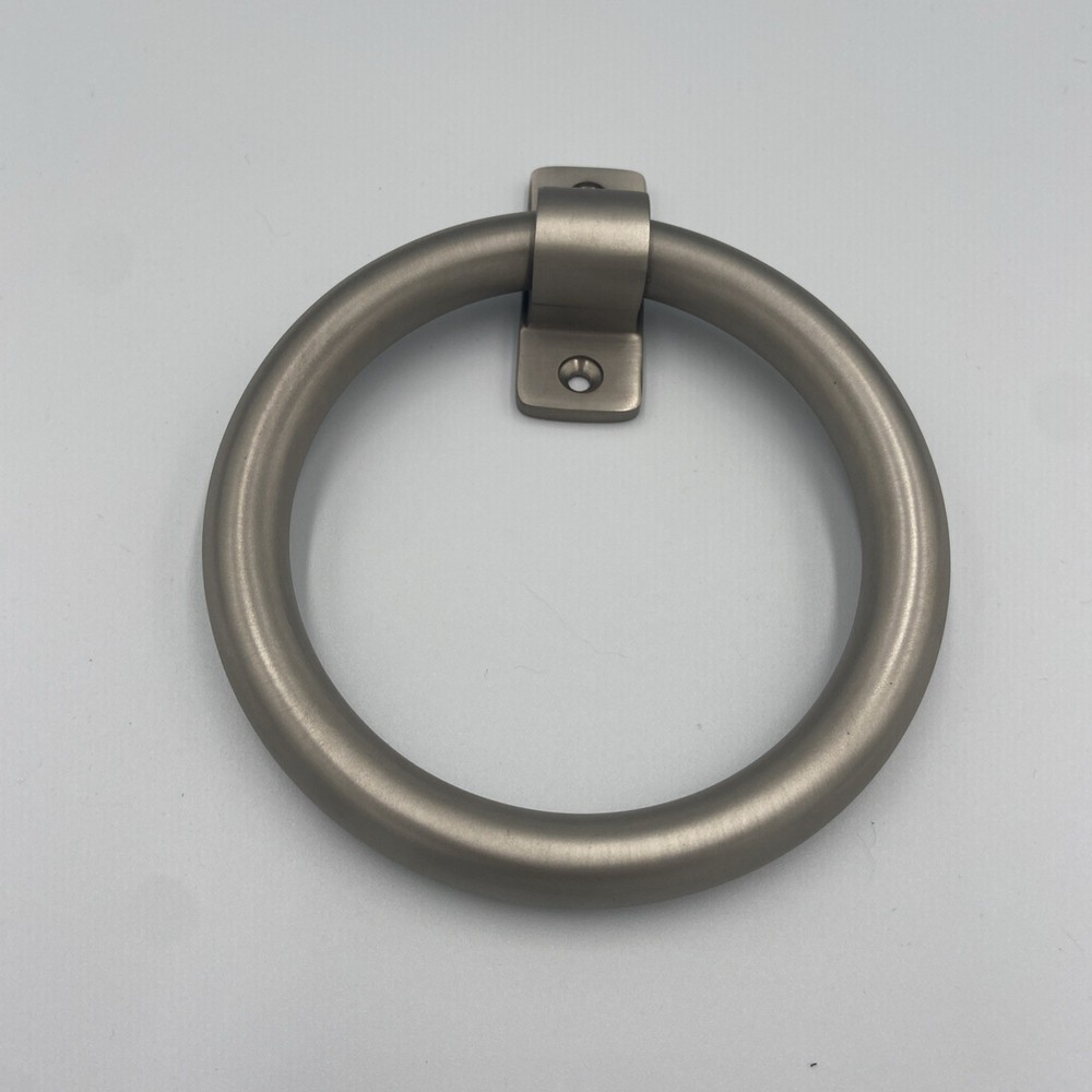 Circle Ring Door Knocker (Satin Nickel)