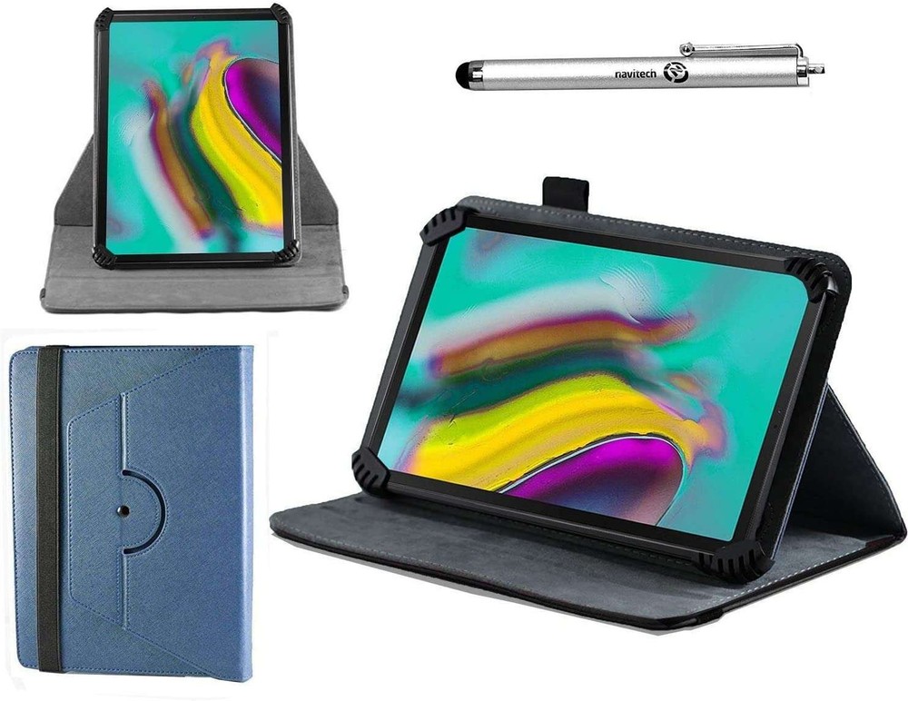 Navitech Blue Case For BPOO 10" Tablet