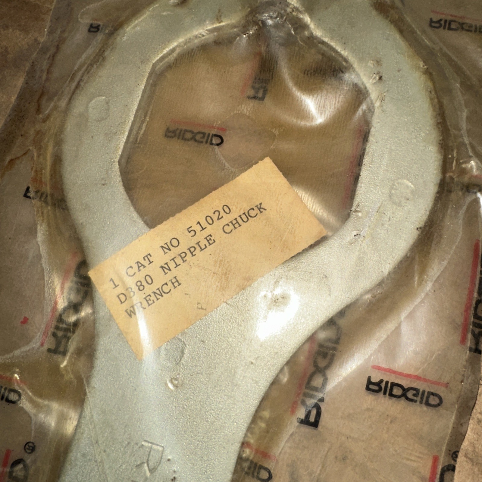 Ridgid 819 Nipple Chuck 51025 With Wrench No 9A. 51020
