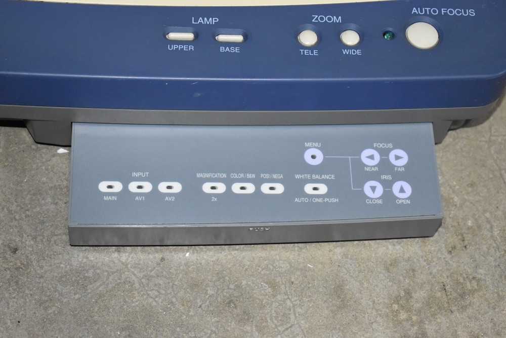 Elmo EV-4400AF Visual Presenter Zoom Overhead Document Camera Working